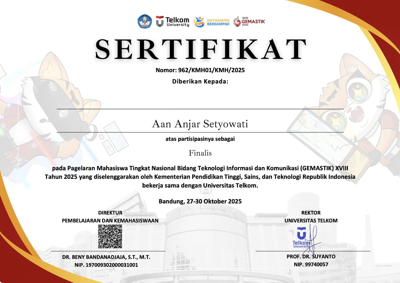 Finalist - GEMASTIK 2025 (Smart City Category)