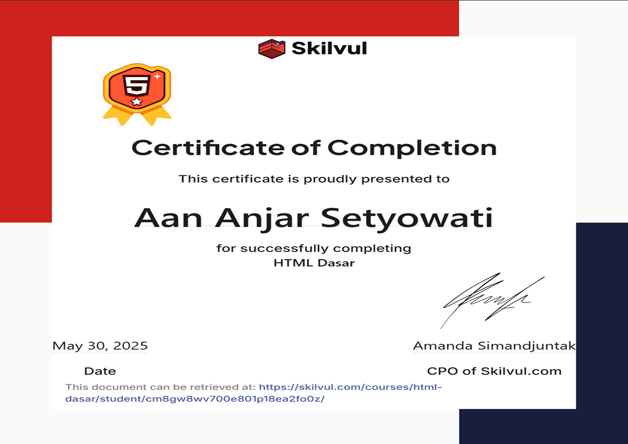 HTML Dasar (Gold)